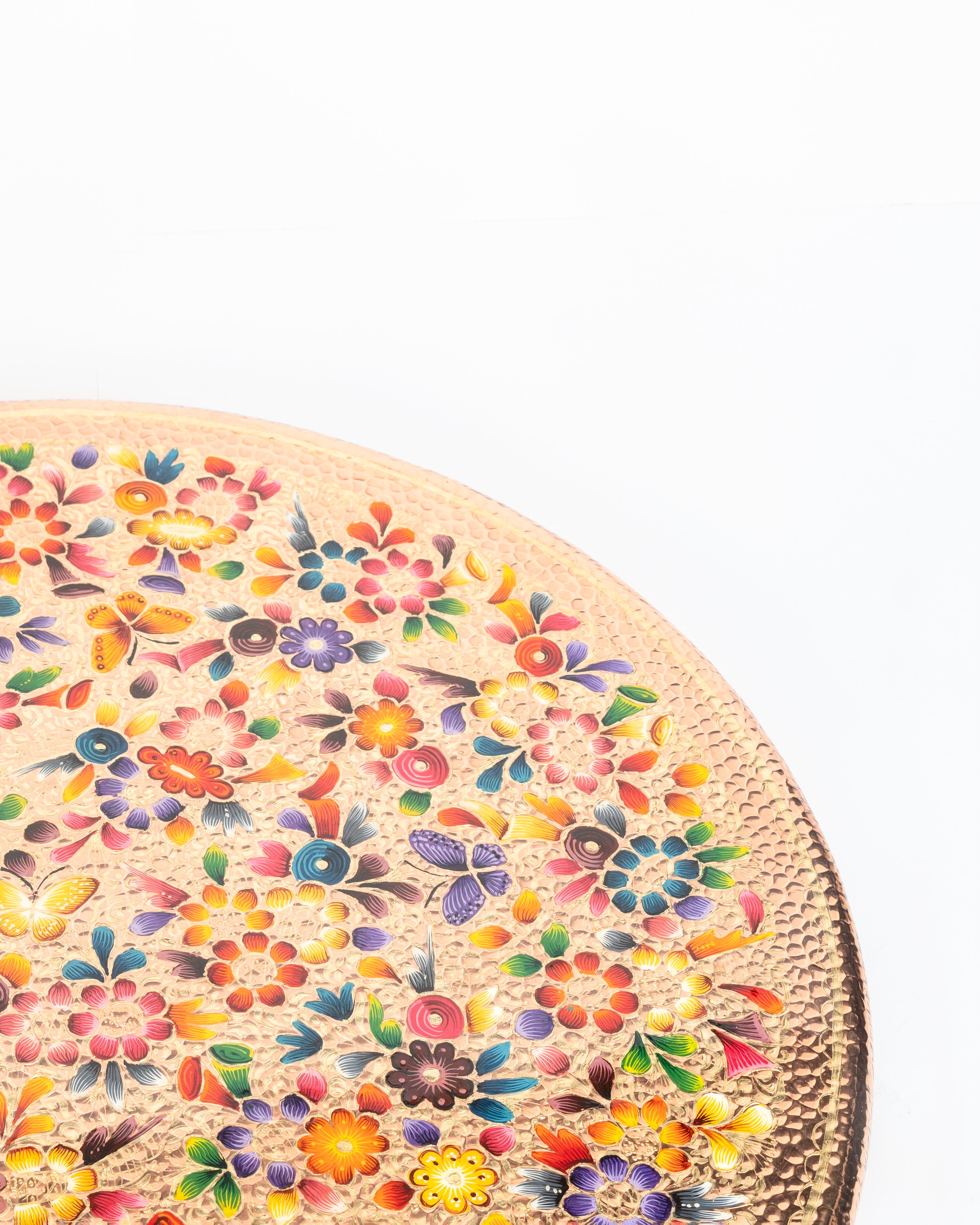 Bandeja Centro de Mesa - Diseño Floral