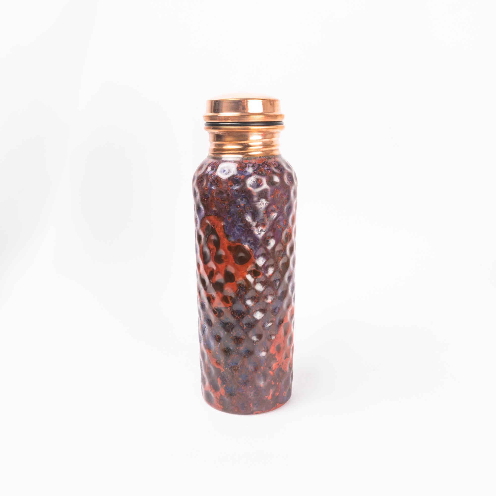 Botella para Agua - Terminado Mármol Rojo
