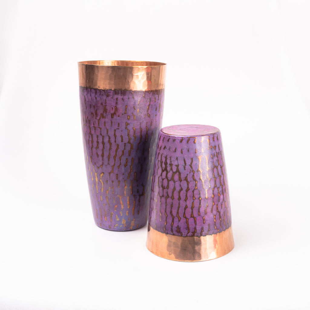 Shaker Boston - Morado Punteado